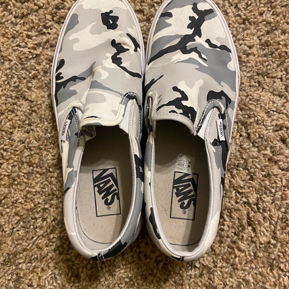 Vans Camouflage Slip-On Sneakers